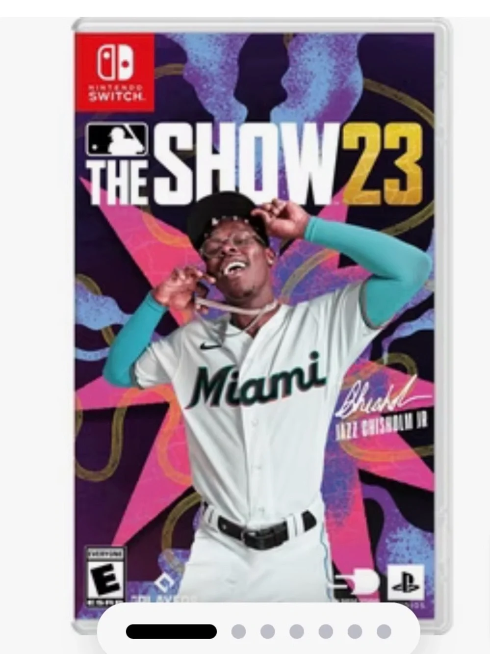 TWO Nintendo Switch Game Card with Red, Black, Blue, Green, Brown Label